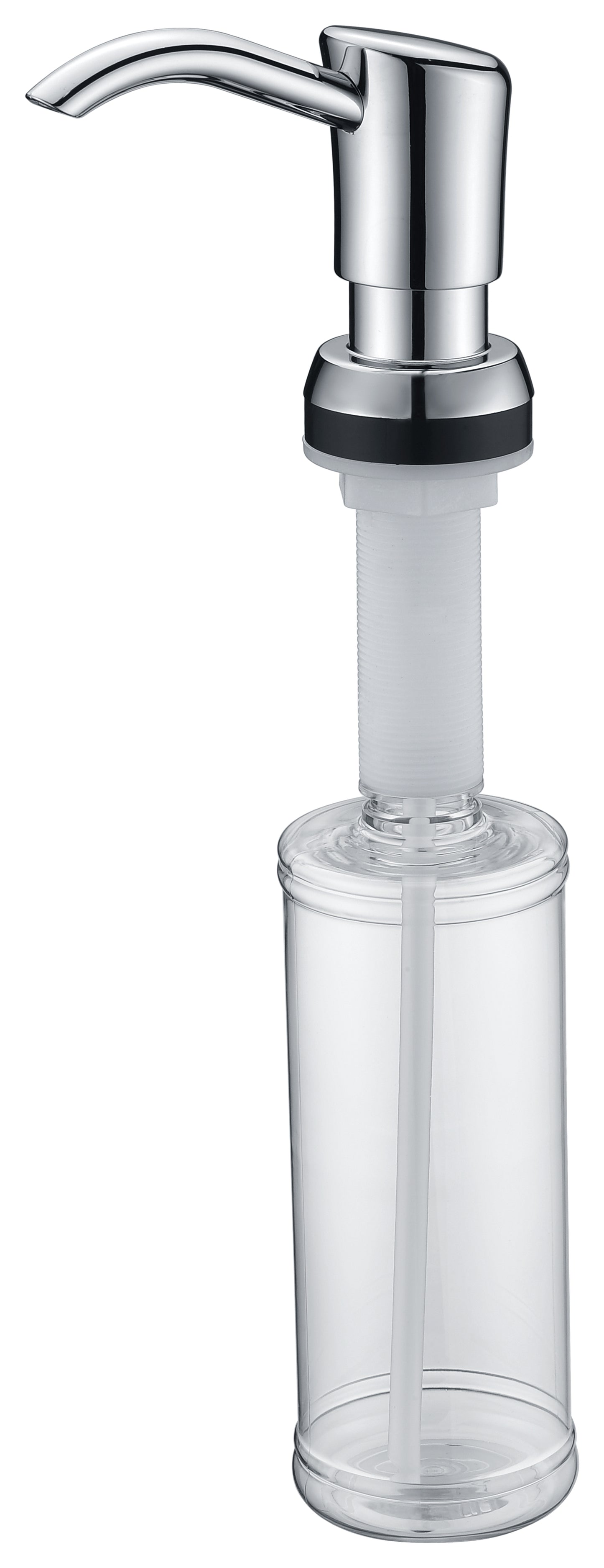 Homemart - Reno 12 oz. Bottle Soap Dispenser in Polished Chrome