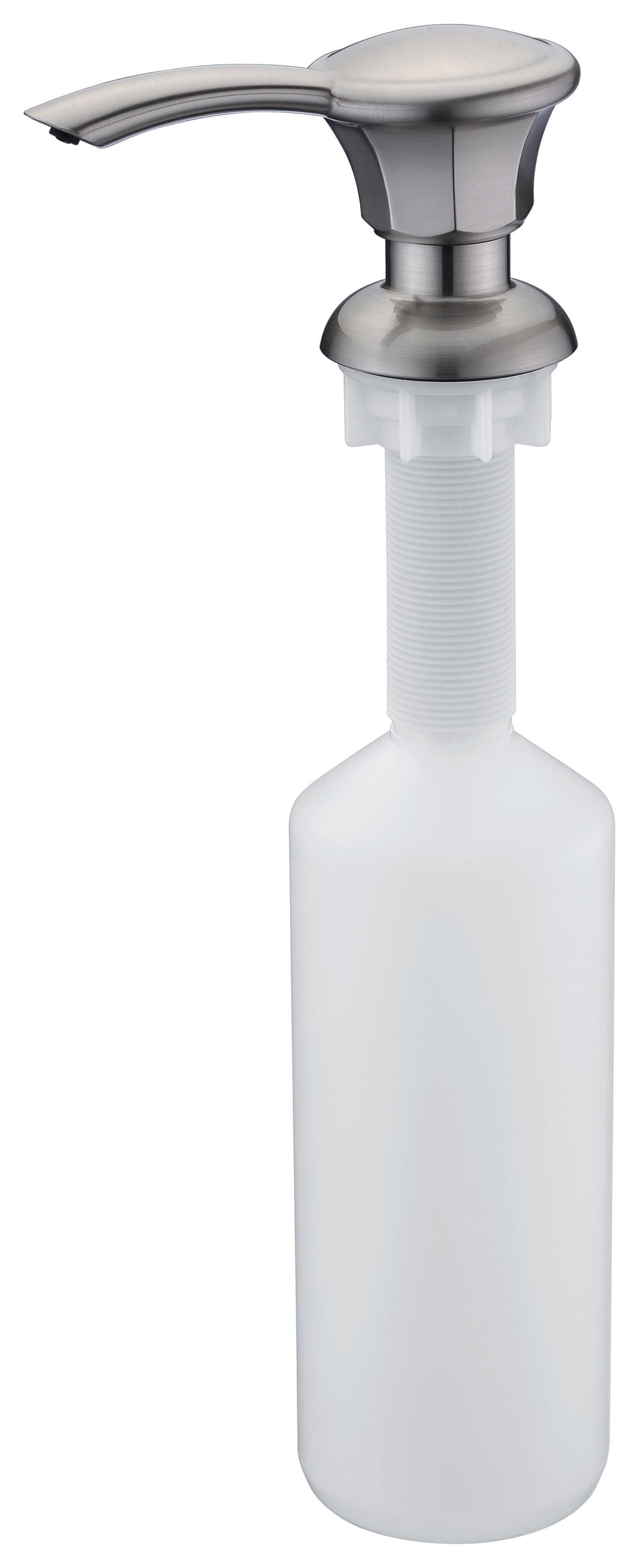 Homemart - Ronan 12 oz. Bottle Soap Dispenser in Brushed Nickel