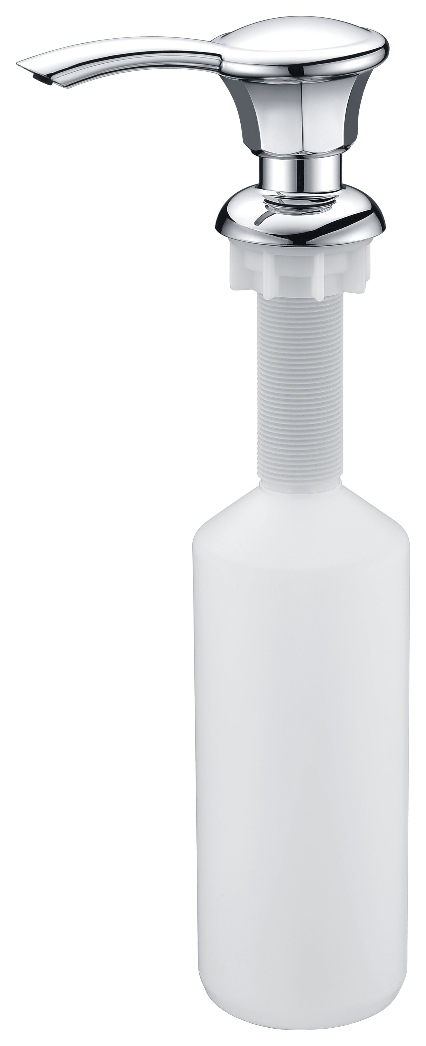 Homemart - Ronan 12 oz. Bottle Soap Dispenser in Polished Chrome