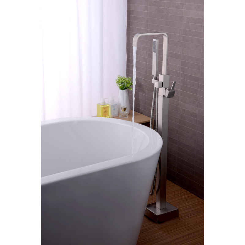 Victoria 2-Handle Claw Foot Tub Faucet with Hand Shower