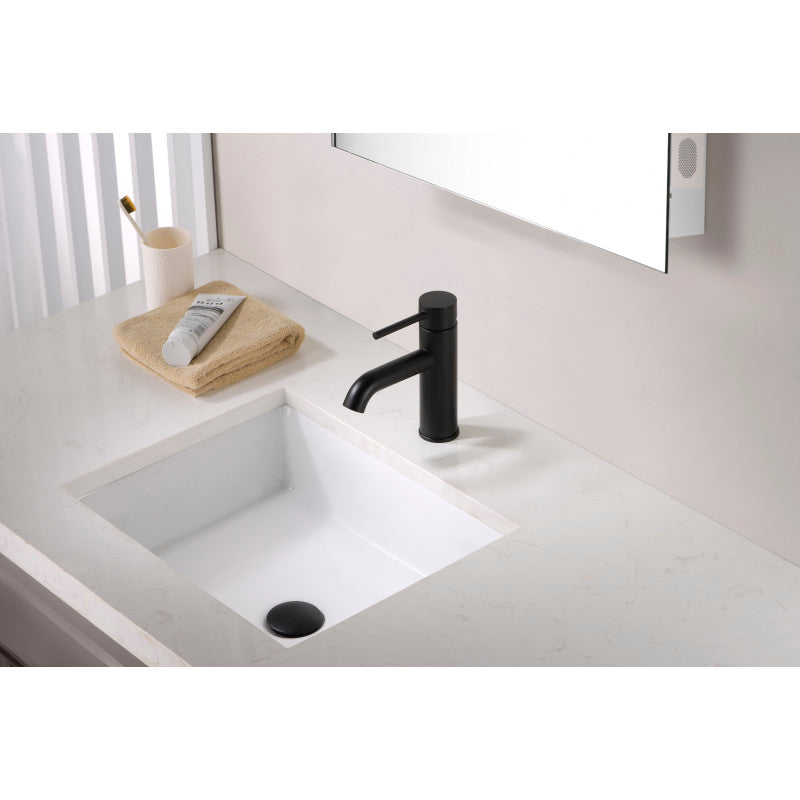 Valle Single Hole Single Handle Bathroom Faucet
