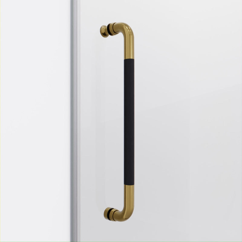 Madam Series 60 in. by 76 in. Frameless Sliding Shower Door with Handle