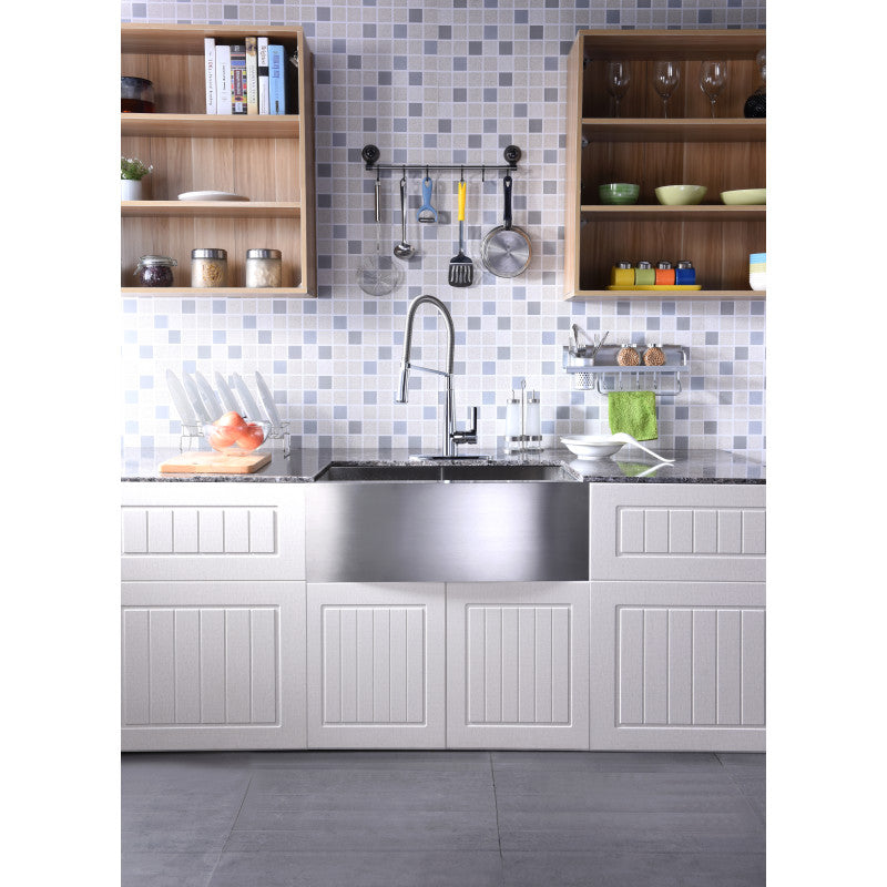 Apollo Single Handle Pull-Down Sprayer Kitchen Faucet