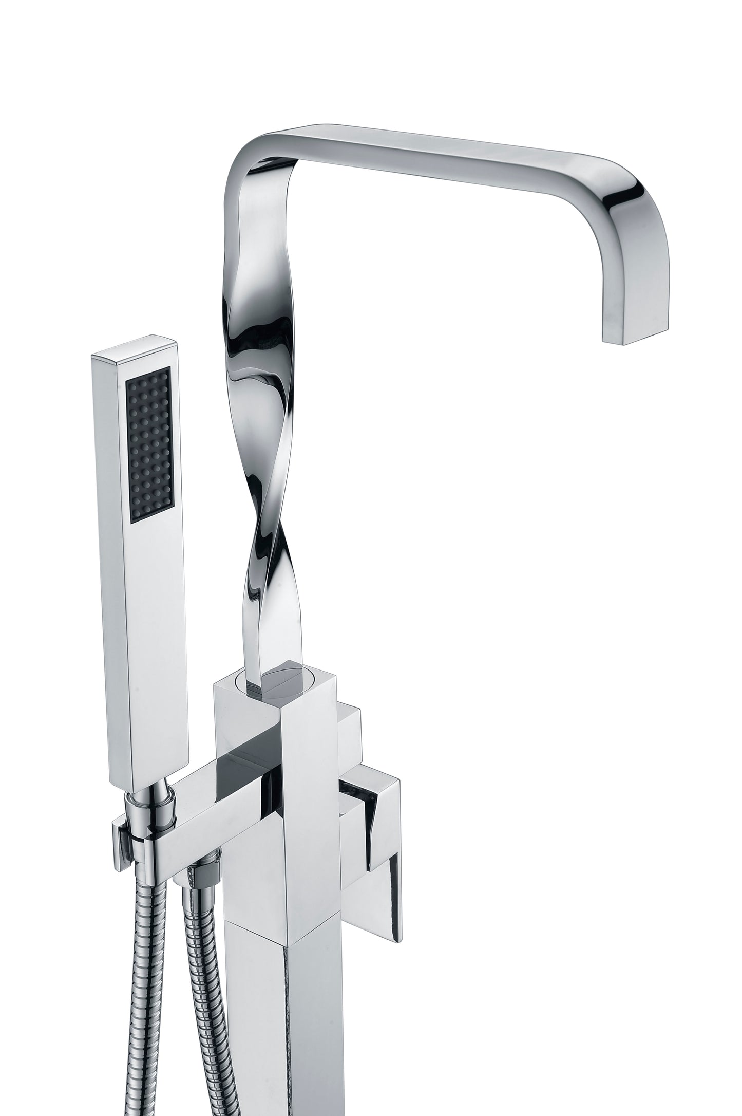 Yosemite 2-Handle Claw Foot Tub Faucet with Hand Shower