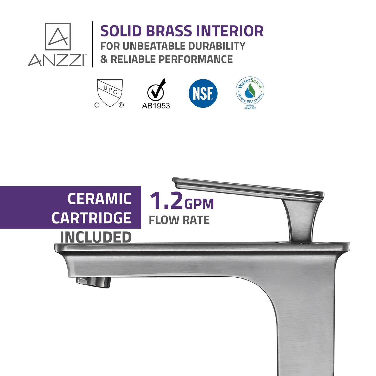 Saunter Single Hole Single-Handle Vessel Bathroom Faucet