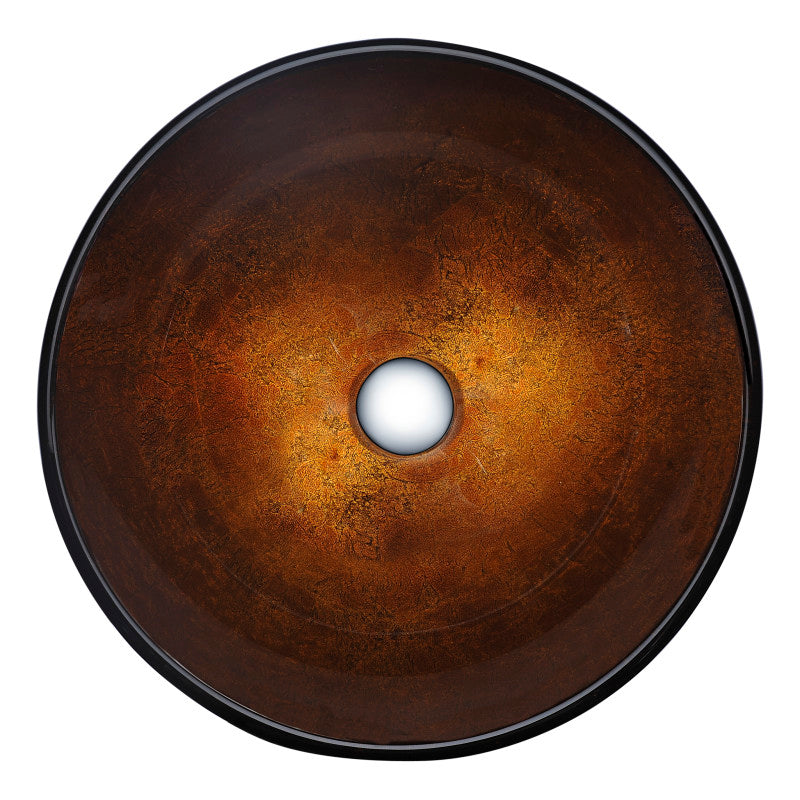 Gardena Series Deco-Glass Vessel Sink