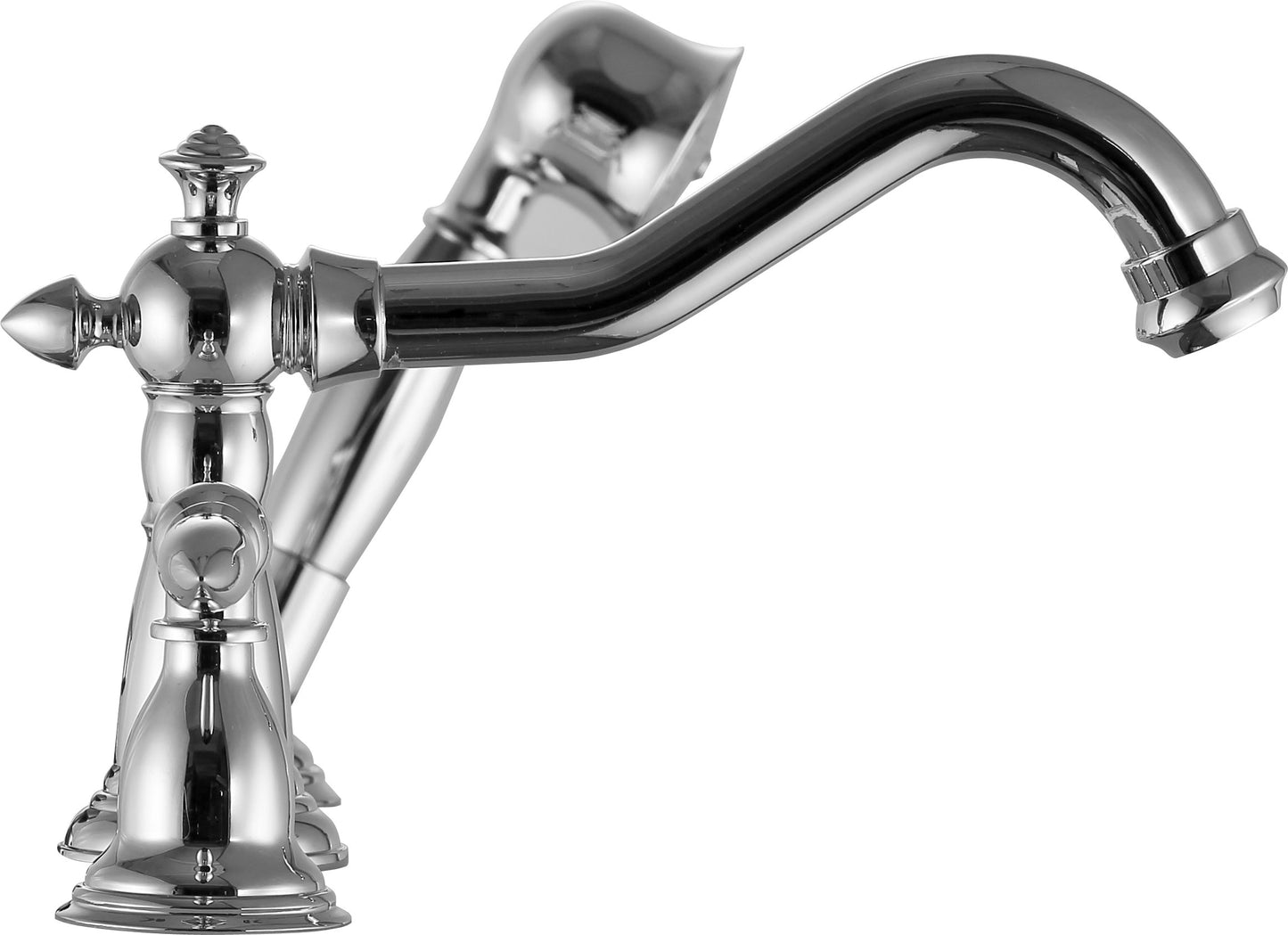 Patriarch 2-Handle Deck-Mount Roman Tub Faucet with Handheld Sprayer