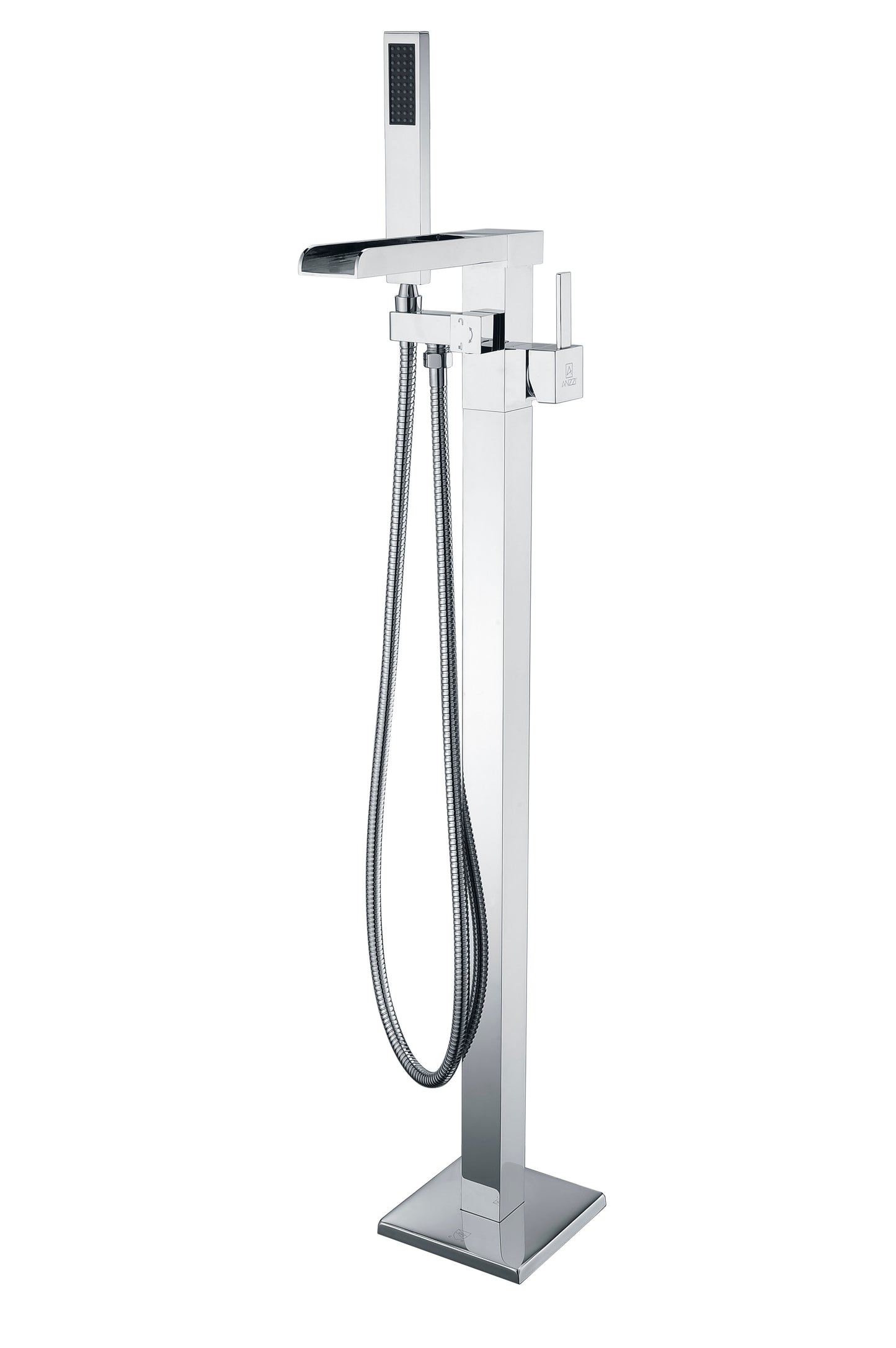 FS-AZ0059CH - Union 2-Handle Claw Foot Tub Faucet with Hand Shower in Polished Chrome