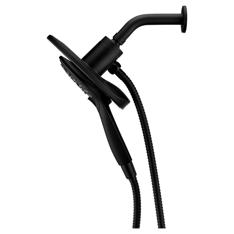 Magnetic Valkyrie Multi-Spray Retro-Fit 7.48 in. Dual Wall Mount Fixed and Handheld Shower Head with Magna-Diverter