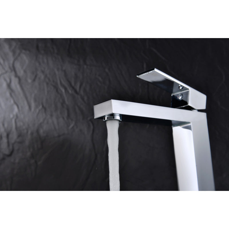 Enti Series Single Hole Single-Handle Vessel Bathroom Faucet