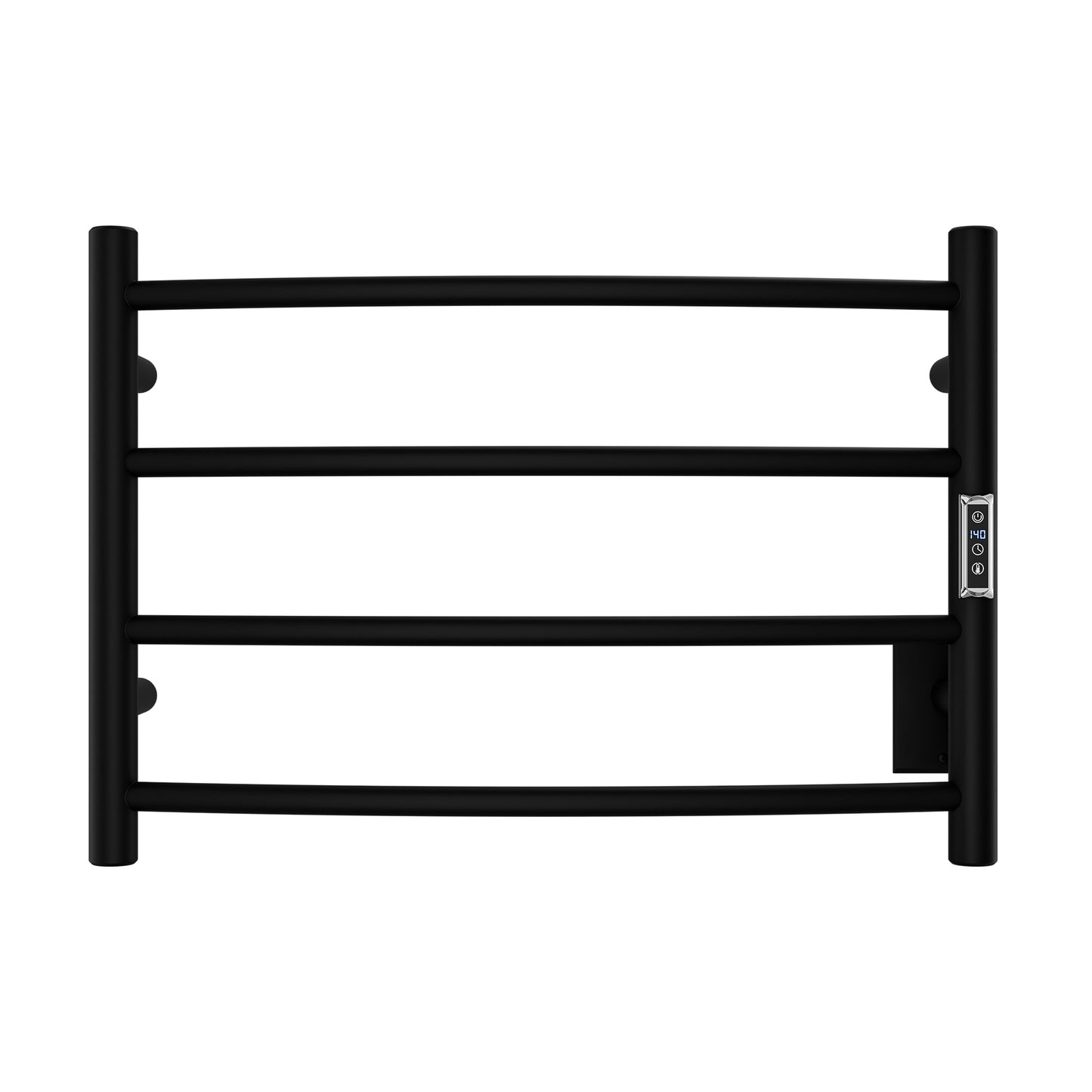 Glow 4-Bar Stainless Steel Wall Mounted Towel Warmer