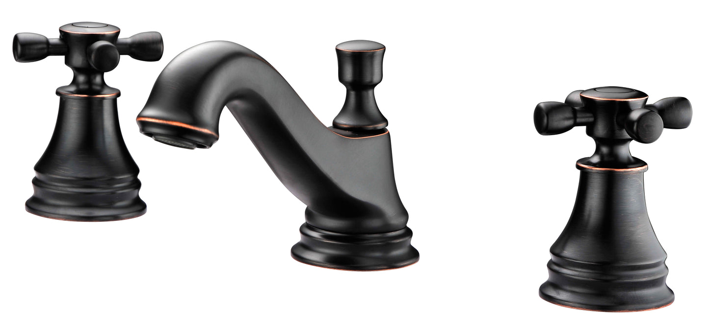 Melody Series 8 in. Widespread 2-Handle Mid-Arc Bathroom Faucet