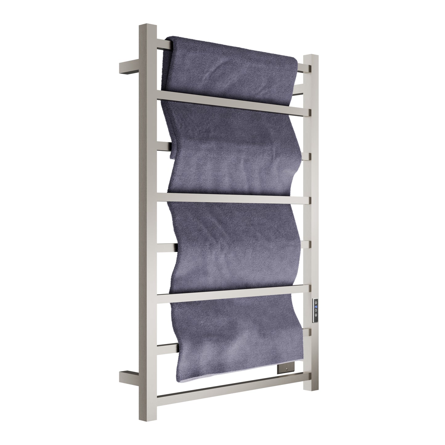 Bell 8-Bar Stainless Steel Wall Mounted Electric Towel Warmer Rack