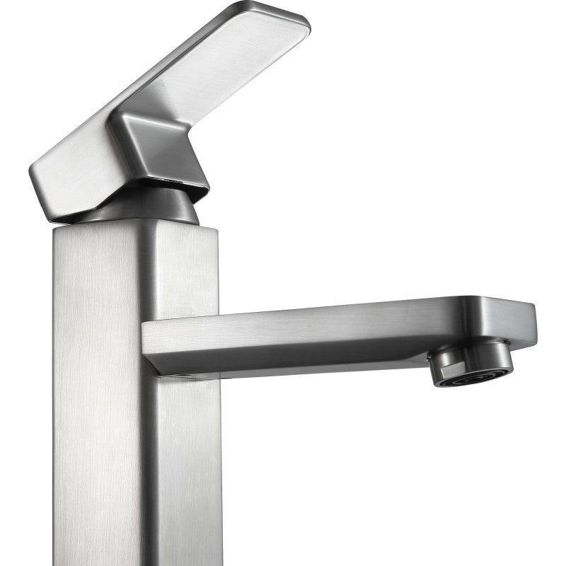 Nettuno Single Handle Vessel Sink Bathroom Faucet
