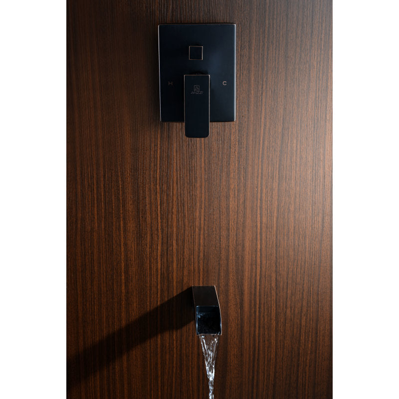 Mezzo Series 1-Handle 1-Spray Tub and Shower Faucet in Oil Rubbed Bronze