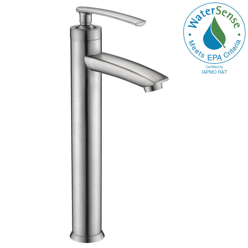 L-AZ073BN - Fifth Single Hole Single-Handle Bathroom Faucet in Brushed Nickel