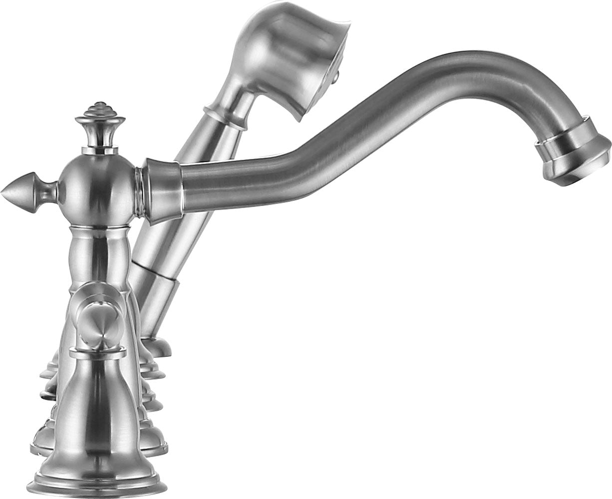 Patriarch 2-Handle Deck-Mount Roman Tub Faucet with Handheld Sprayer