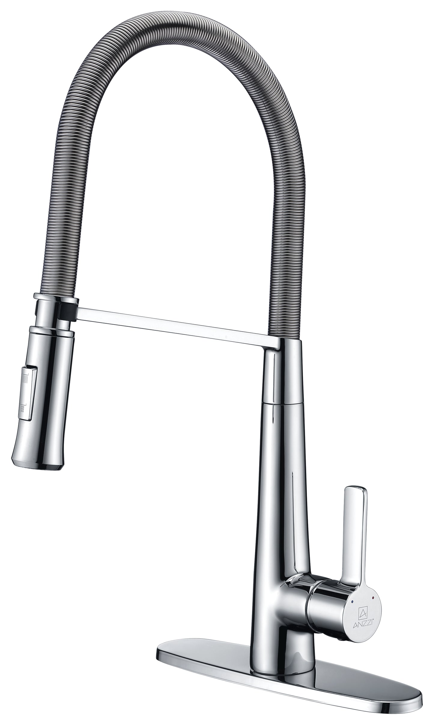 Apollo Single Handle Pull-Down Sprayer Kitchen Faucet