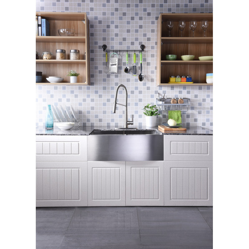 Apollo Single Handle Pull-Down Sprayer Kitchen Faucet