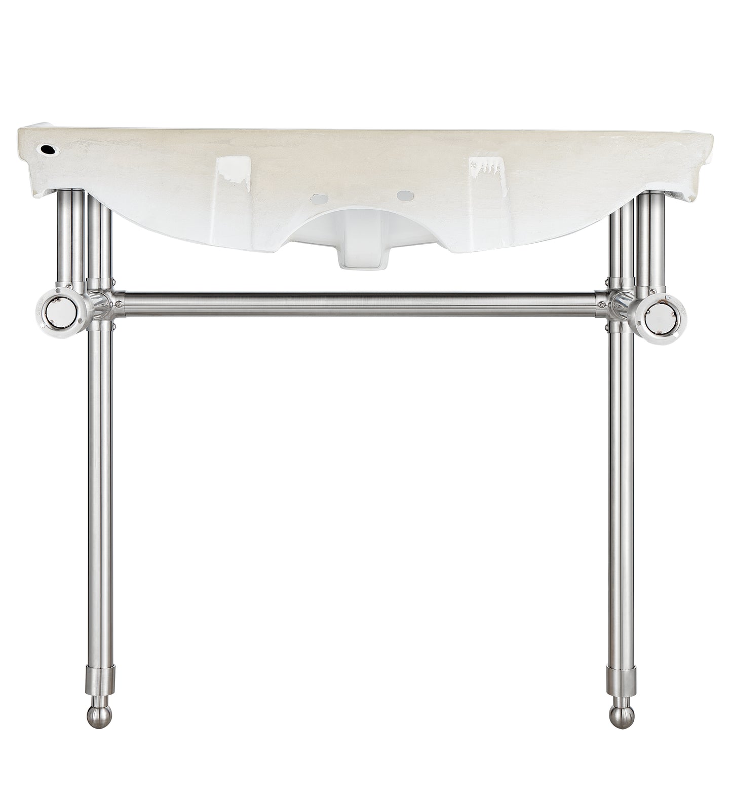 Viola 34.5 in. Console Sink with Ceramic Counter Top