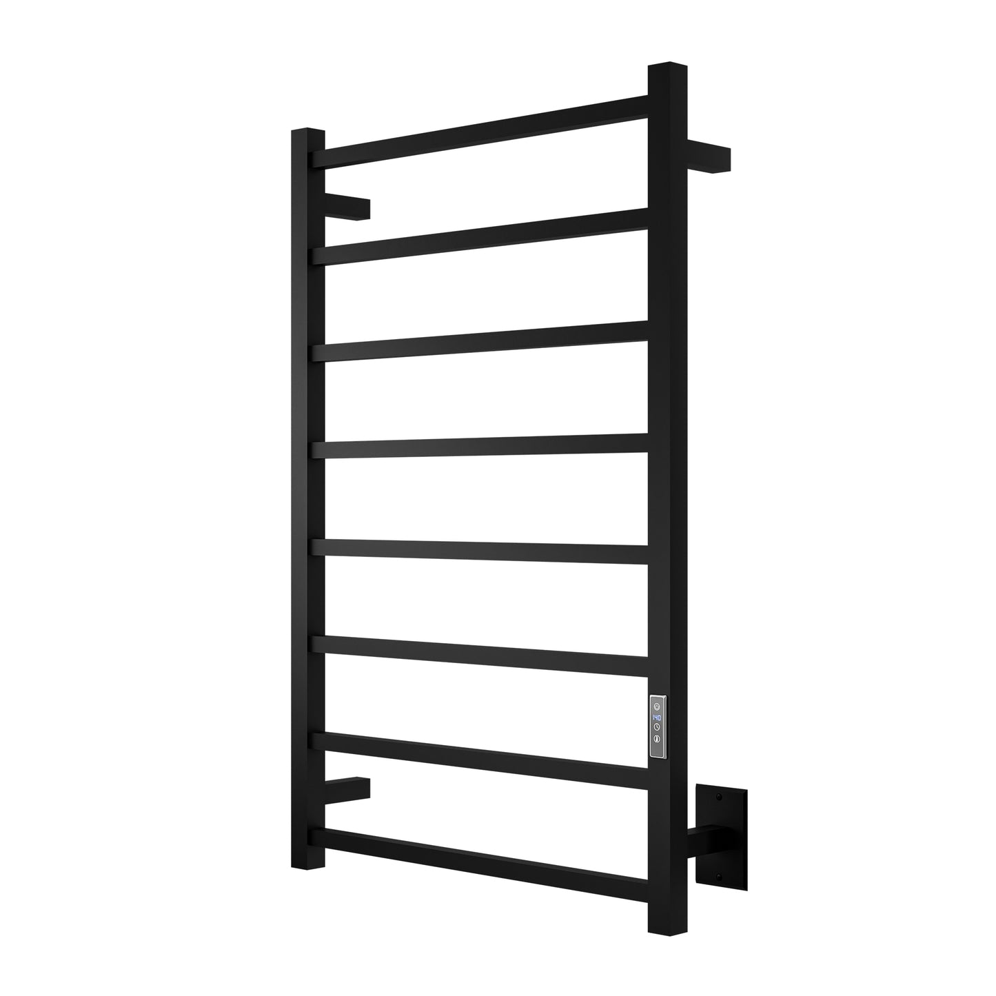 Bell 8-Bar Stainless Steel Wall Mounted Electric Towel Warmer Rack