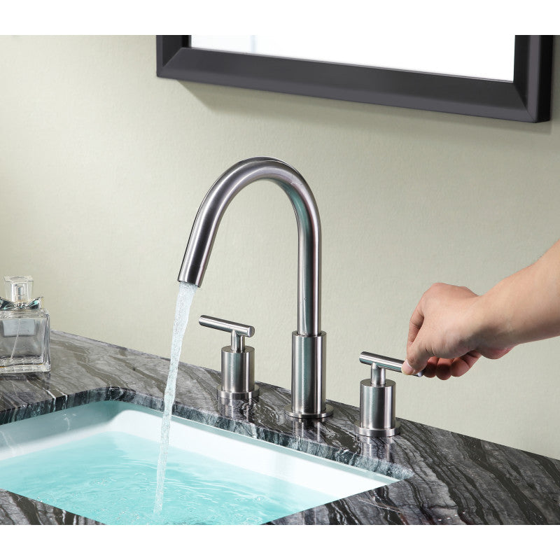 Roman 8 in. Widespread 2-Handle Bathroom Faucet