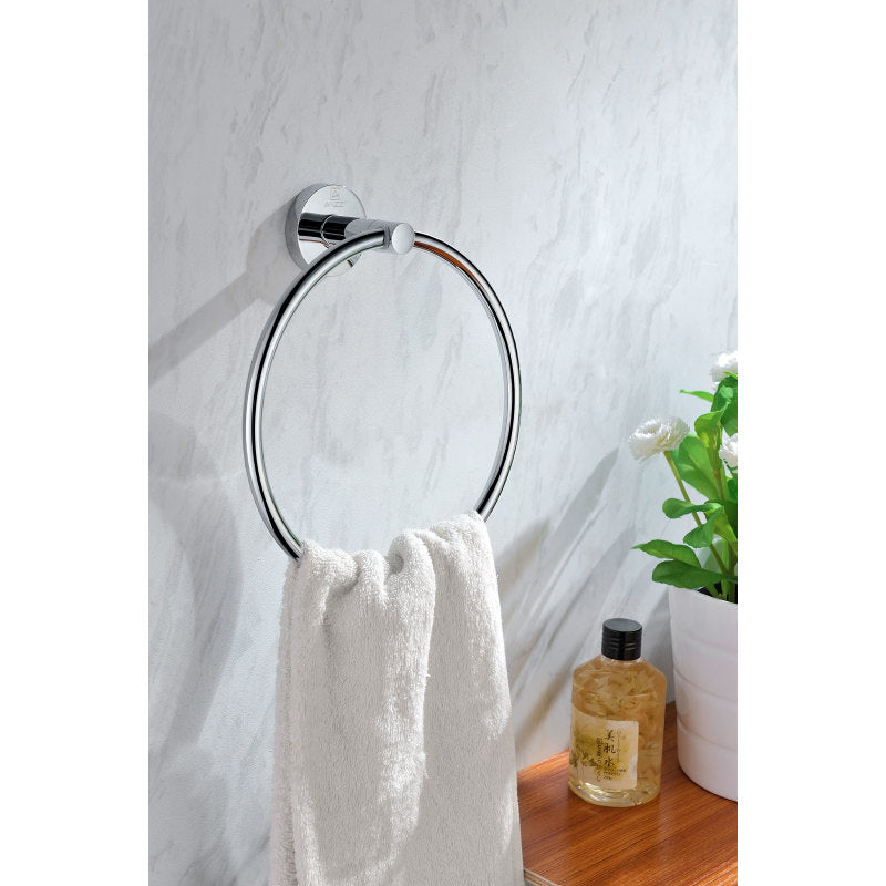 Caster Series Towel Ring