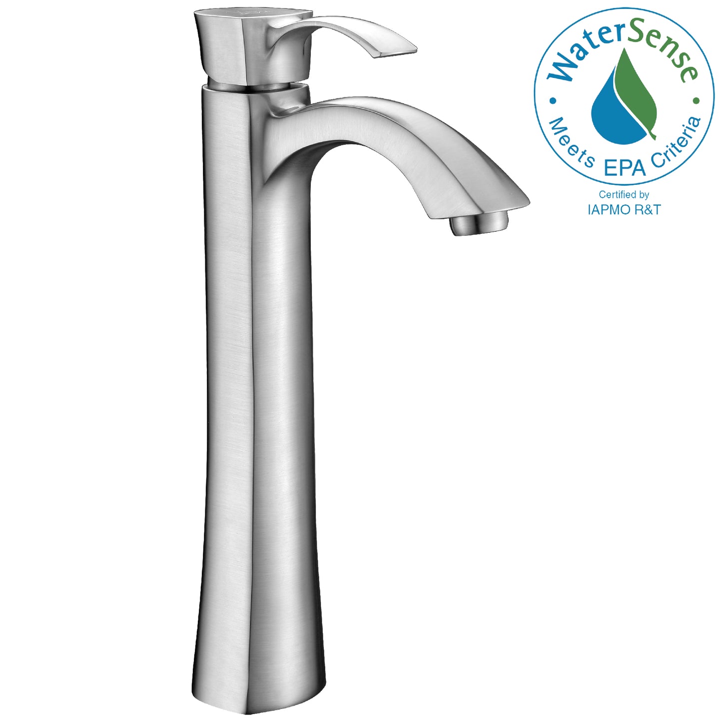 L-AZ095BN - Harmony Series Single Hole Single-Handle Vessel Bathroom Faucet in Brushed Nickel
