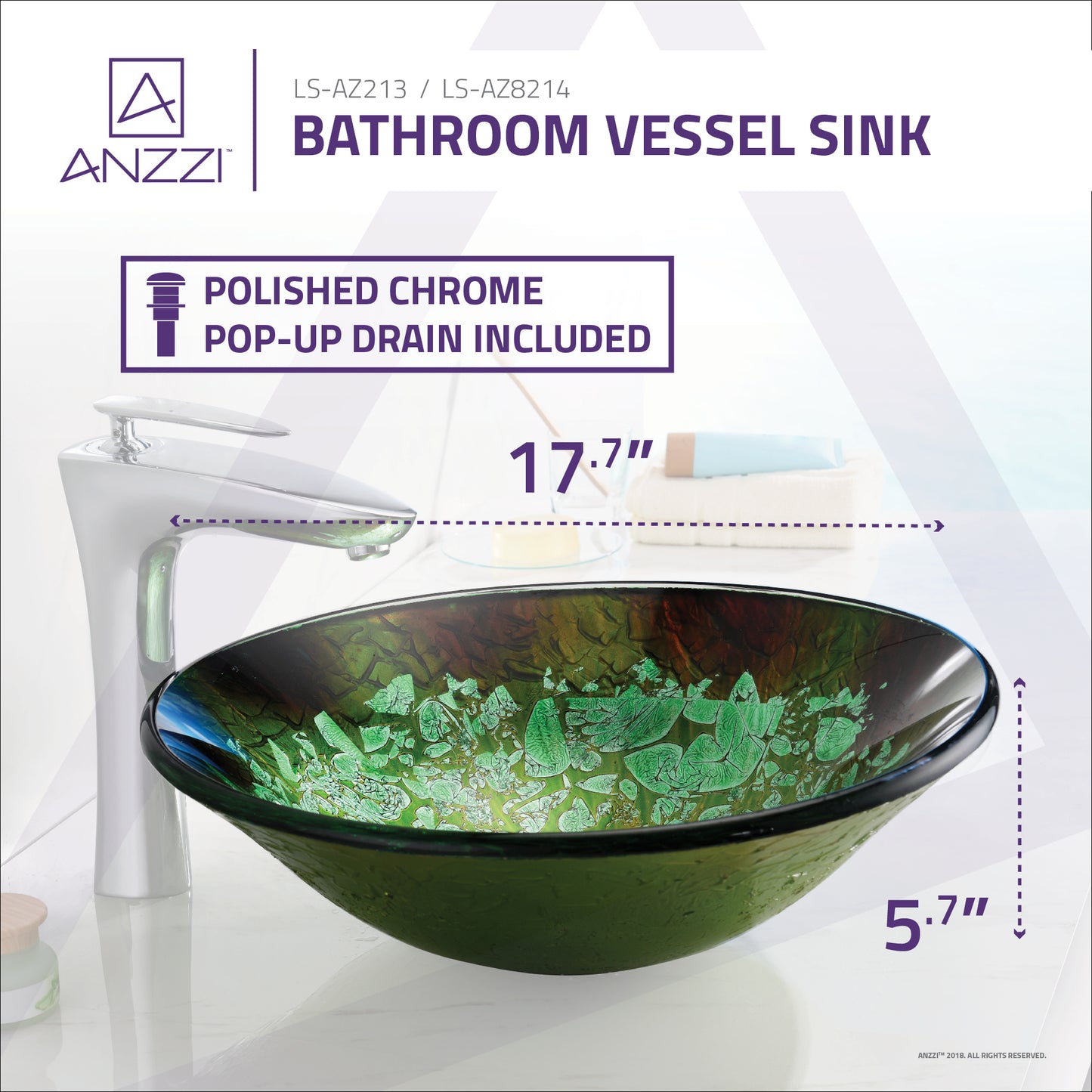 Makata Series Vessel Sink