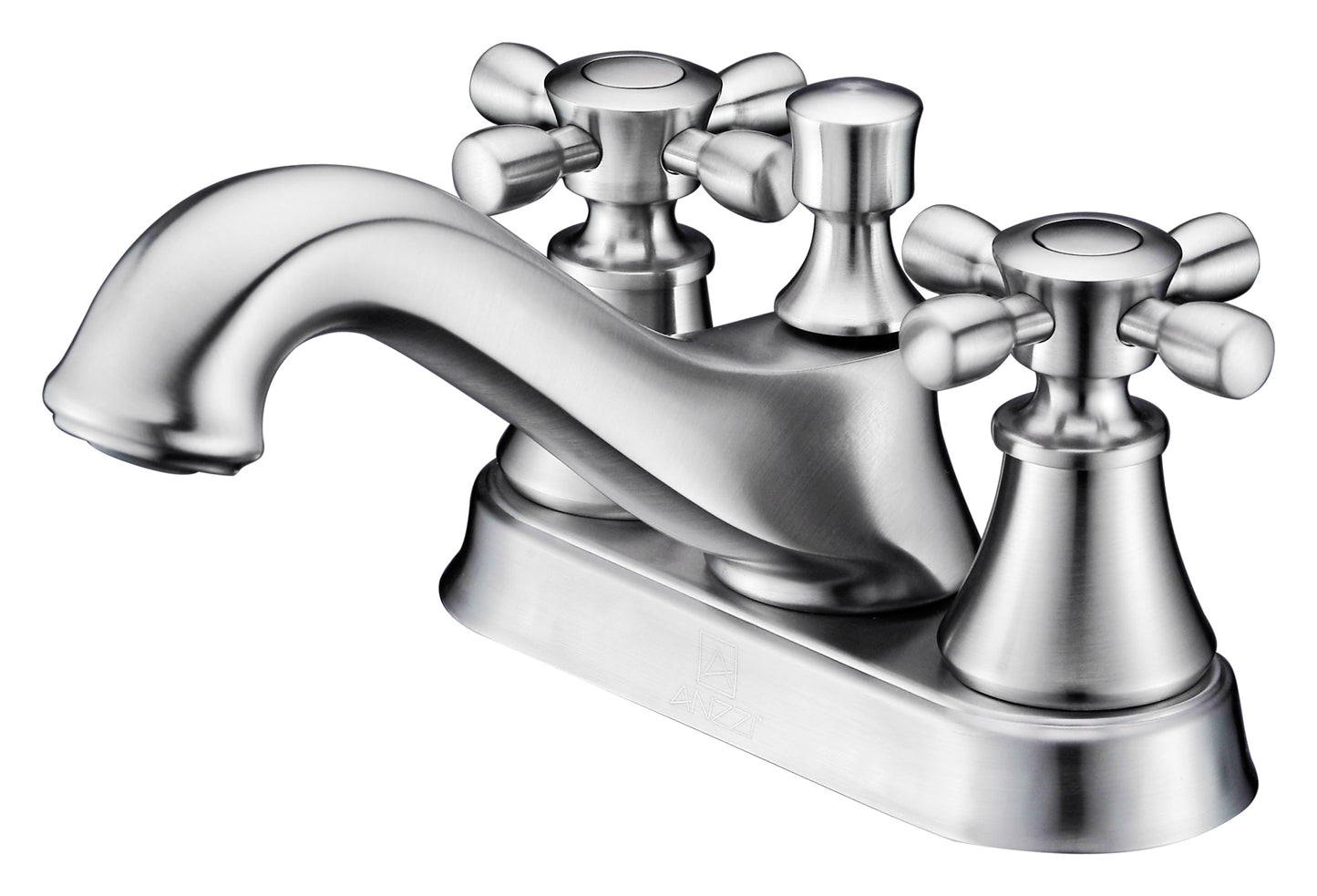 Major Series 4 in. Centerset 2-Handle Mid-Arc Bathroom Faucet