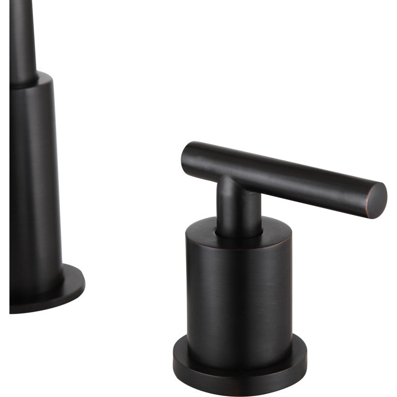 Roman 8 in. Widespread 2-Handle Bathroom Faucet