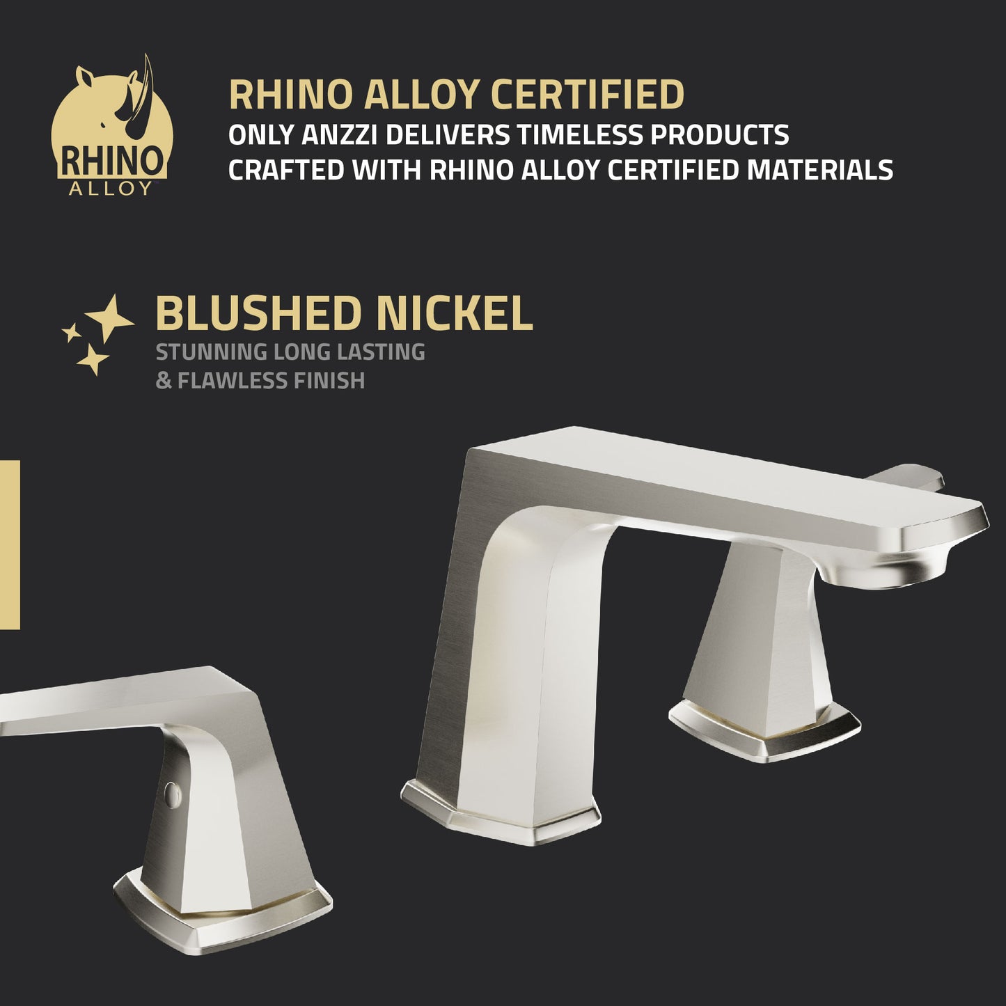 2-Handle 3-Hole 8 in. Widespread Bathroom Faucet With Pop-up Drain