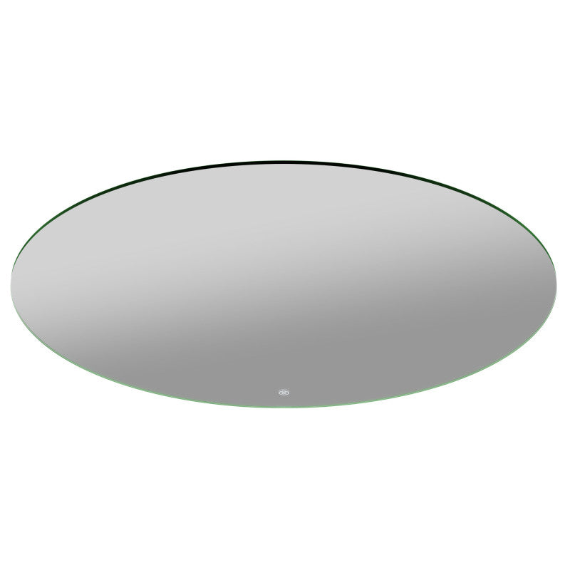 32-in. Diam. LED Back Lighting Bathroom Mirror with Defogger