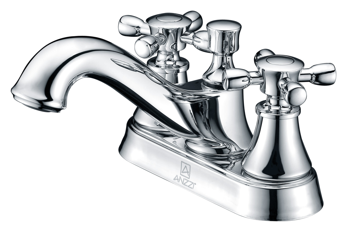 Major Series 4 in. Centerset 2-Handle Mid-Arc Bathroom Faucet