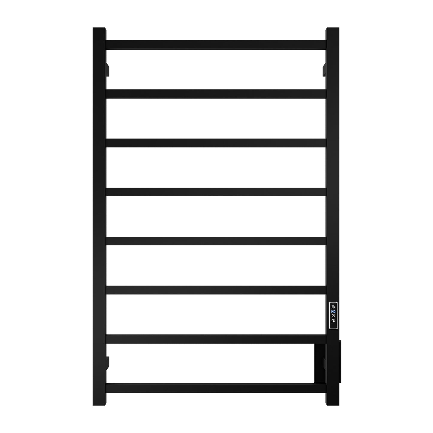 Bell 8-Bar Stainless Steel Wall Mounted Electric Towel Warmer Rack
