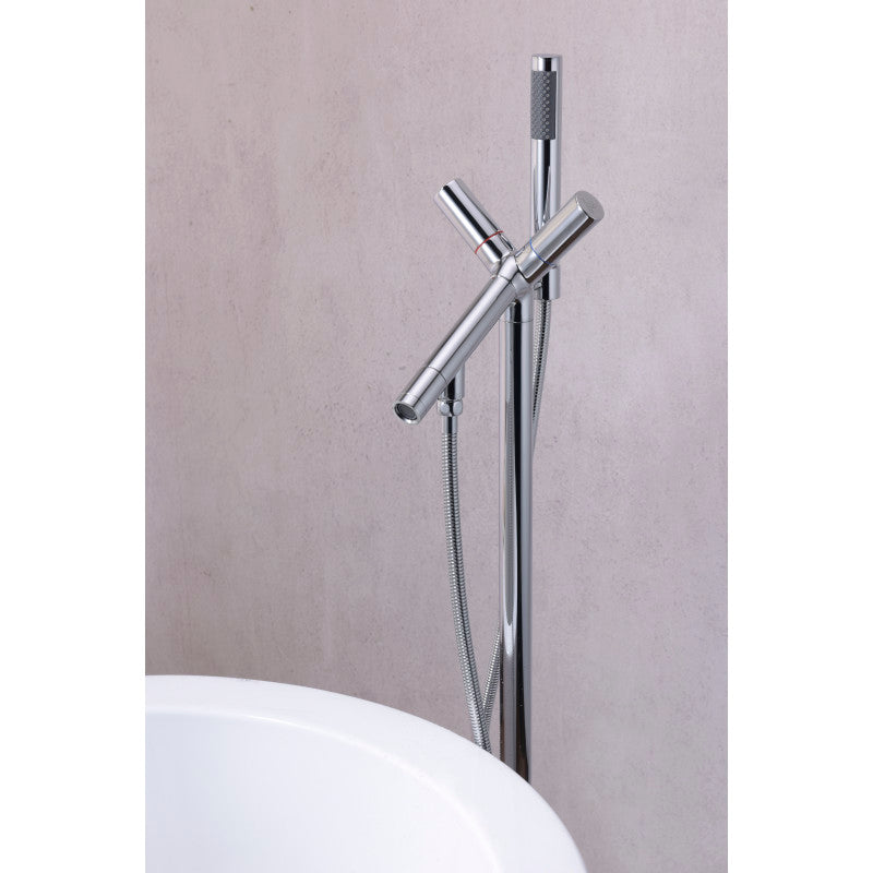 Havasu 2-Handle Claw Foot Tub Faucet with Hand Shower