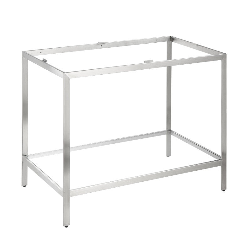 CS-FRGLPNL00BN - Ventura 36 in. Console Sink Frame in Brushed Nickel