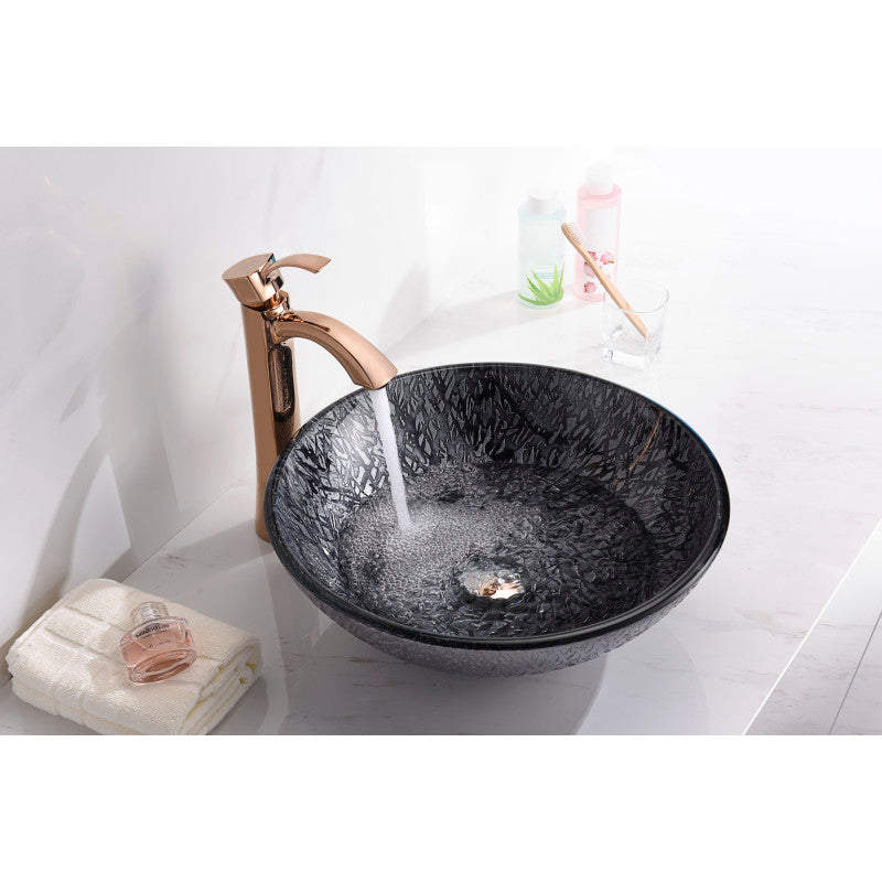 Jonas Series Vessel Sink in Arctic Sheer