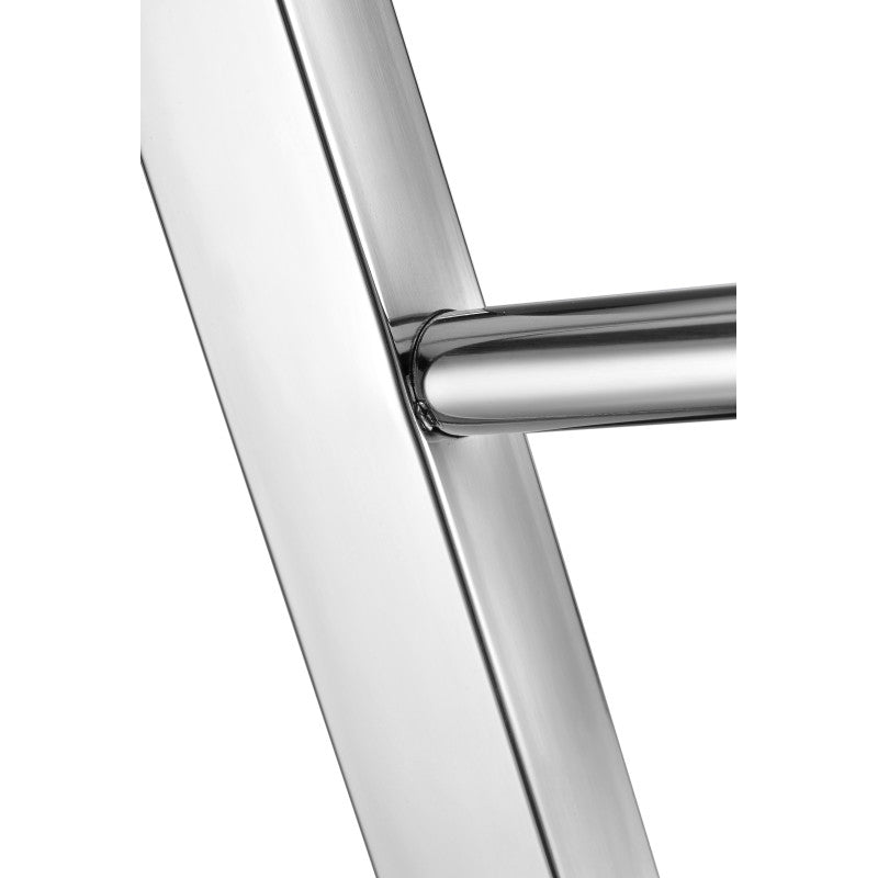 Riposte Series 6-Bar Stainless Steel Floor Mounted Electric Towel Warmer Rack