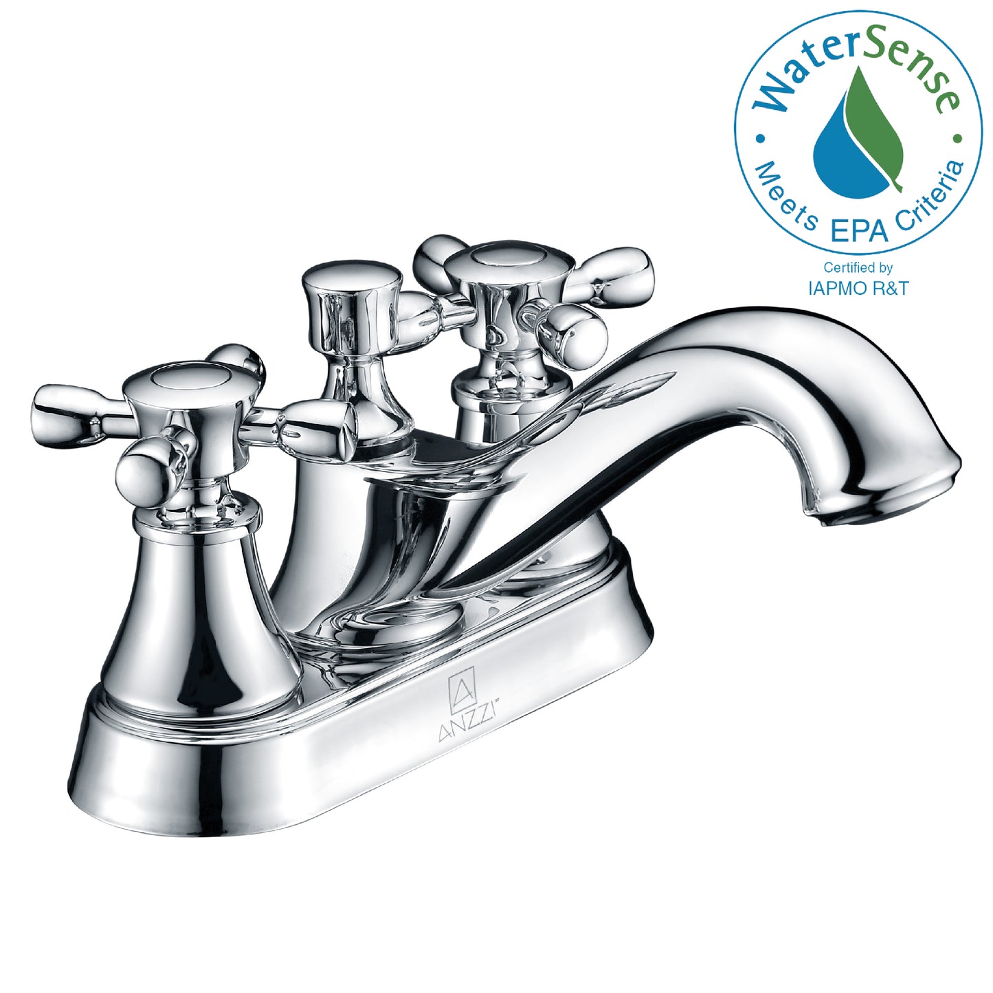 Major Series 4 in. Centerset 2-Handle Mid-Arc Bathroom Faucet