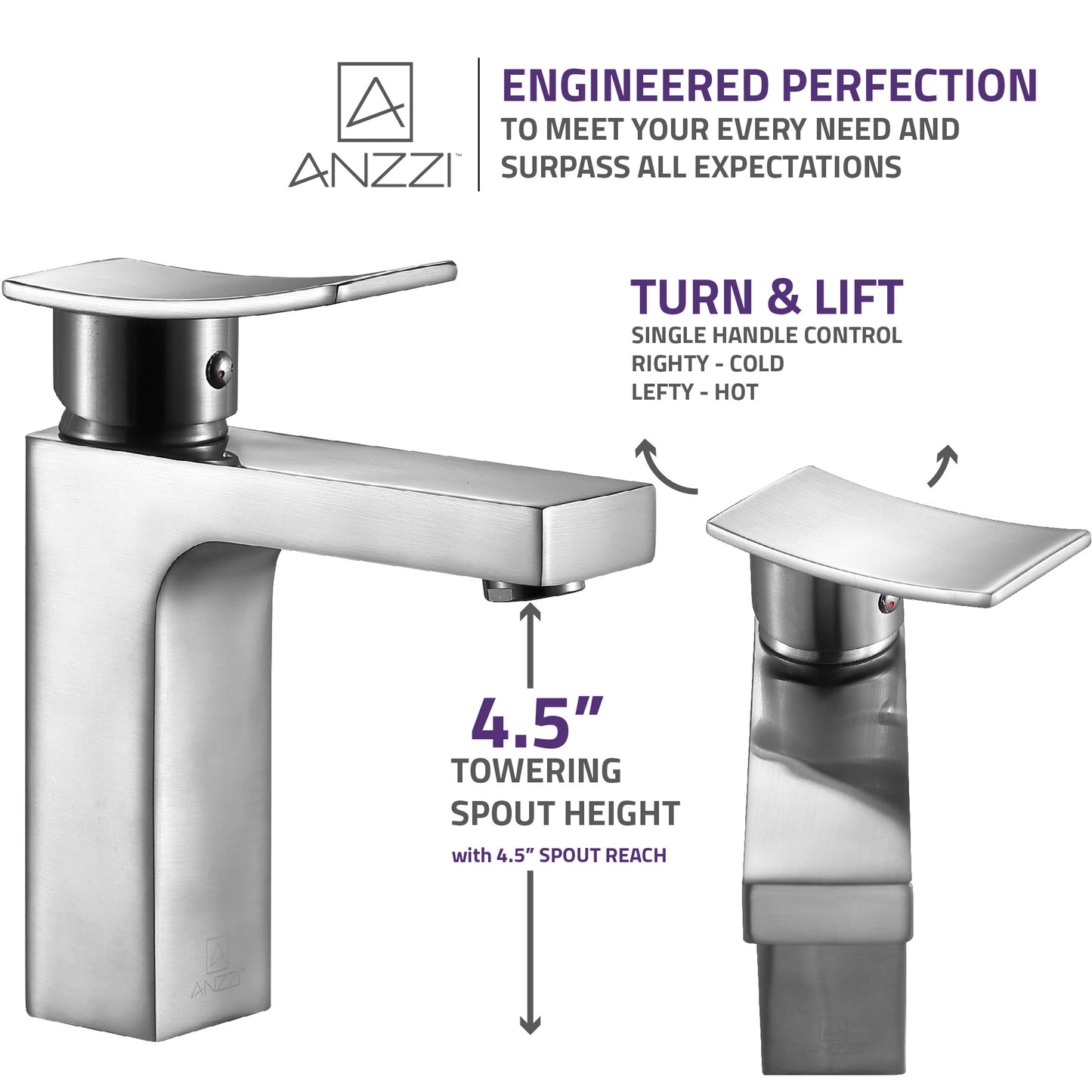 Promenade Single Hole Single Handle Bathroom Faucet