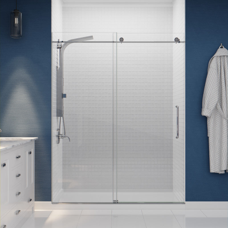 Aura 2-Jetted Shower Panel with Heavy Rain Shower & Spray Wand