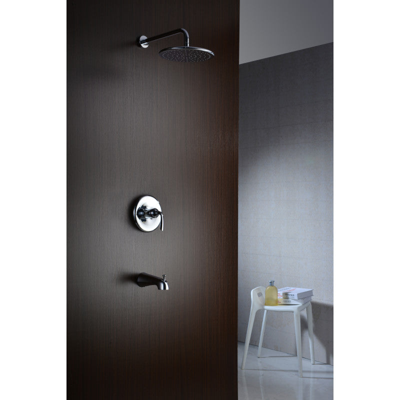 Meno Series Single-Handle 1-Spray Tub and Shower Faucet