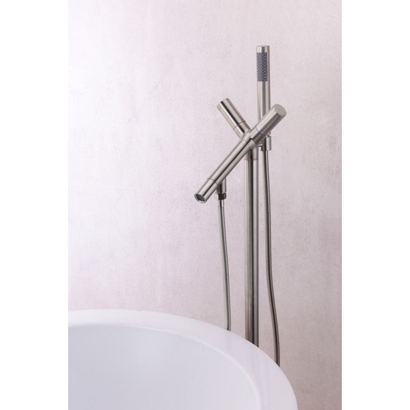 Havasu 2-Handle Claw Foot Tub Faucet with Hand Shower