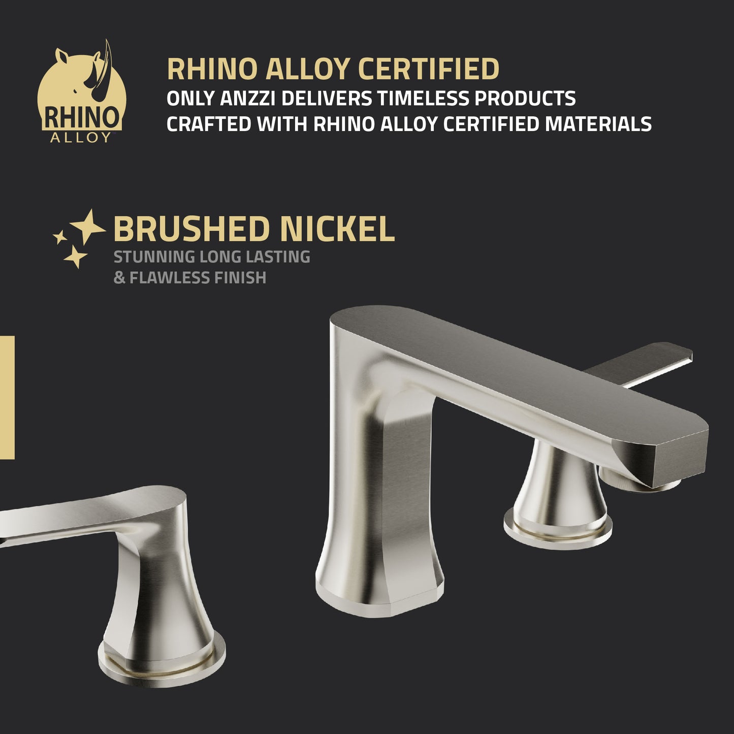 2-Handle 3-Hole 8 in. Widespread Bathroom Faucet With Pop-up Drain