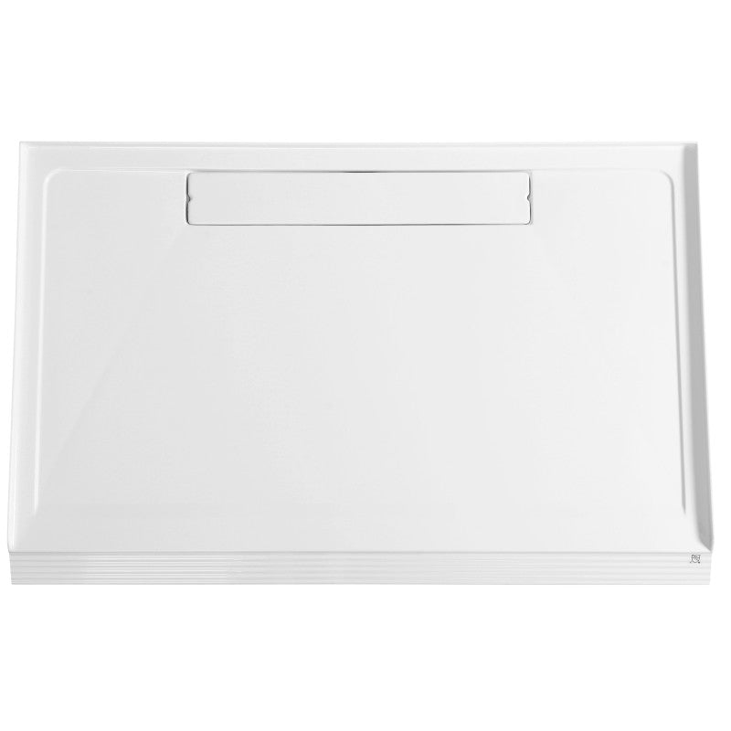 Lex-Class 60 in. x 74 in. Shower Wall Surround and Base in White