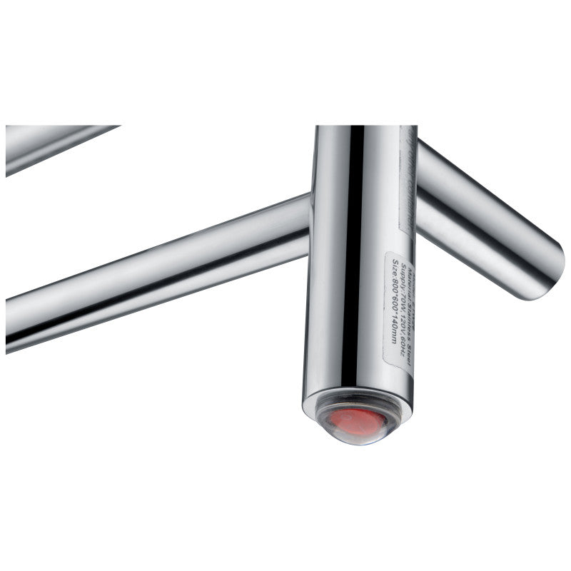 Gown 7-Bar Stainless Steel Wall Mounted Towel Warmer