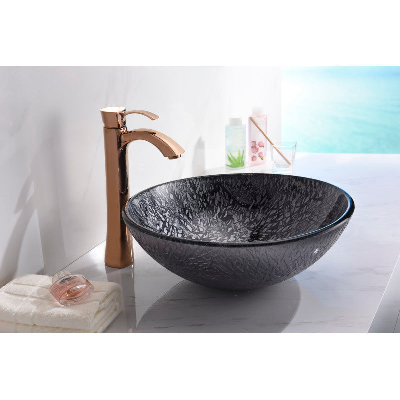 Jonas Series Vessel Sink in Arctic Sheer