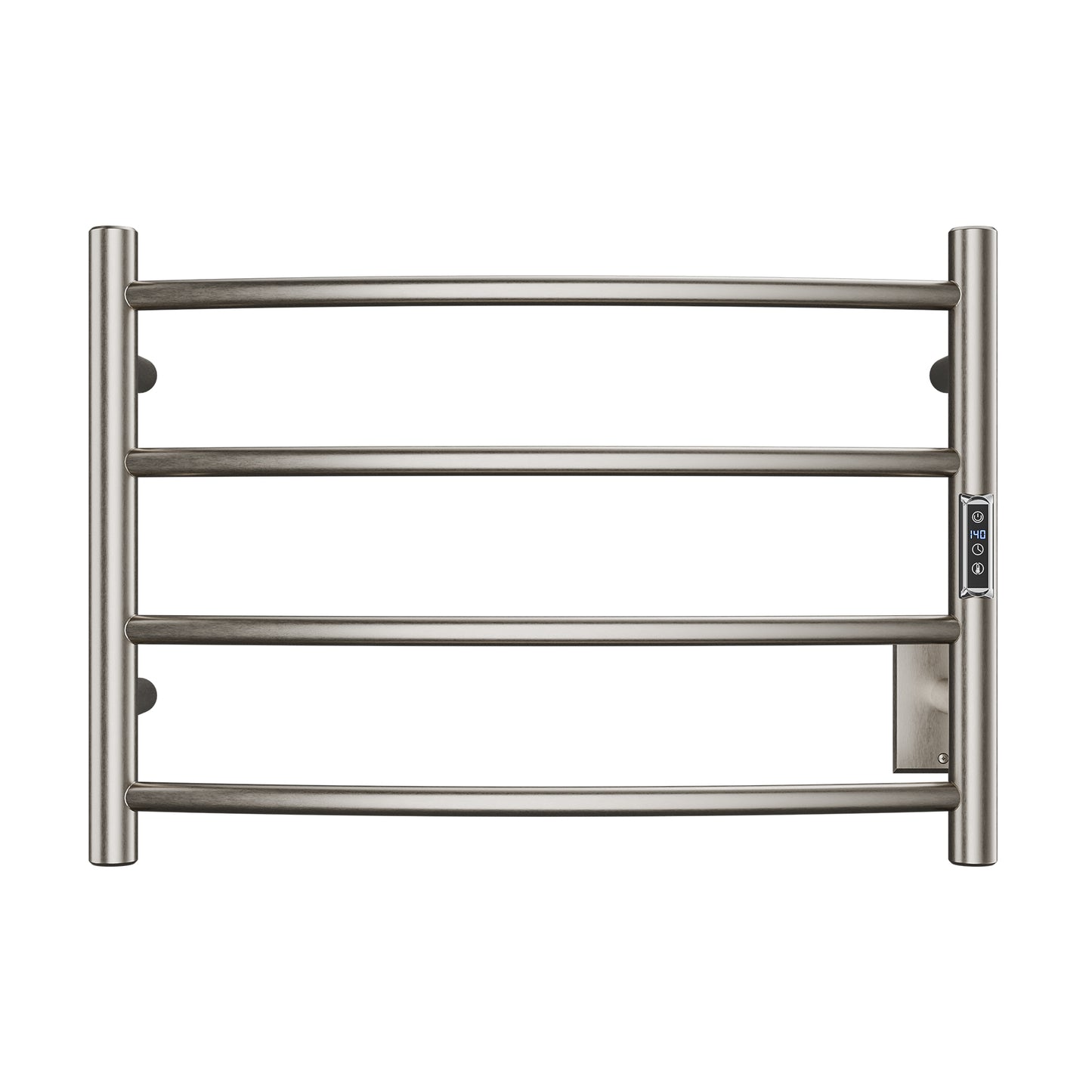 Glow 4-Bar Stainless Steel Wall Mounted Towel Warmer