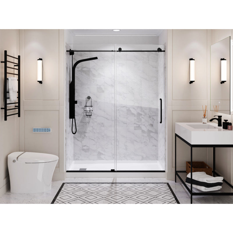 Alexander 60 in. x 30 in. Shower Base in White